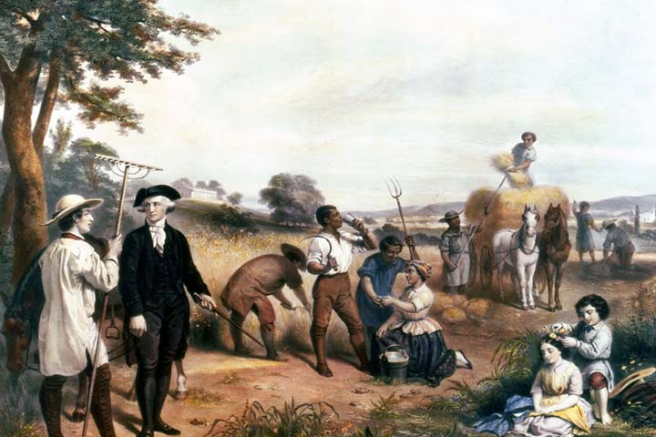 George Washington was a farmer
