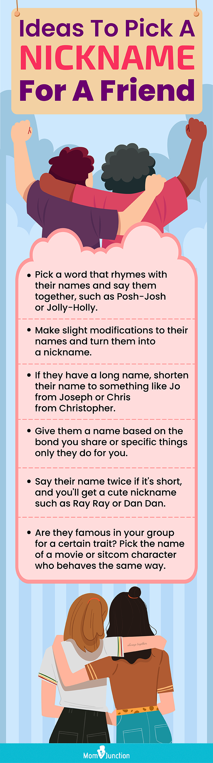 250+ Cute And Funny Nicknames For Best Friends