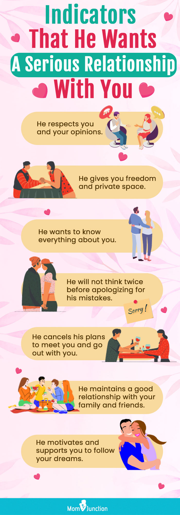 he wants to be in a relationship with you (infographic)