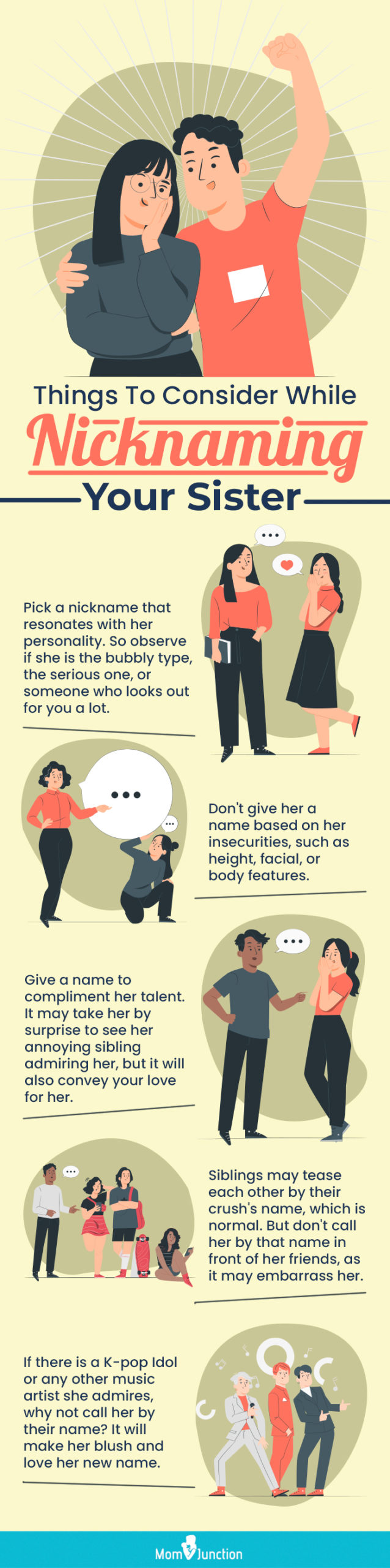 things to consider while nicknaming your sister [infographic]