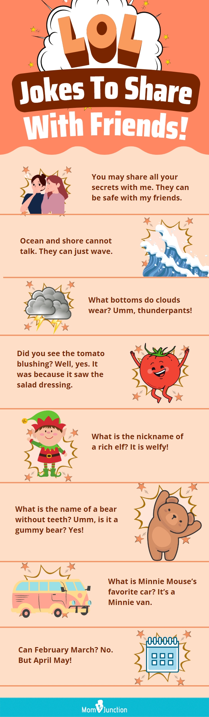 funniest jokes to tell friends [infographic]