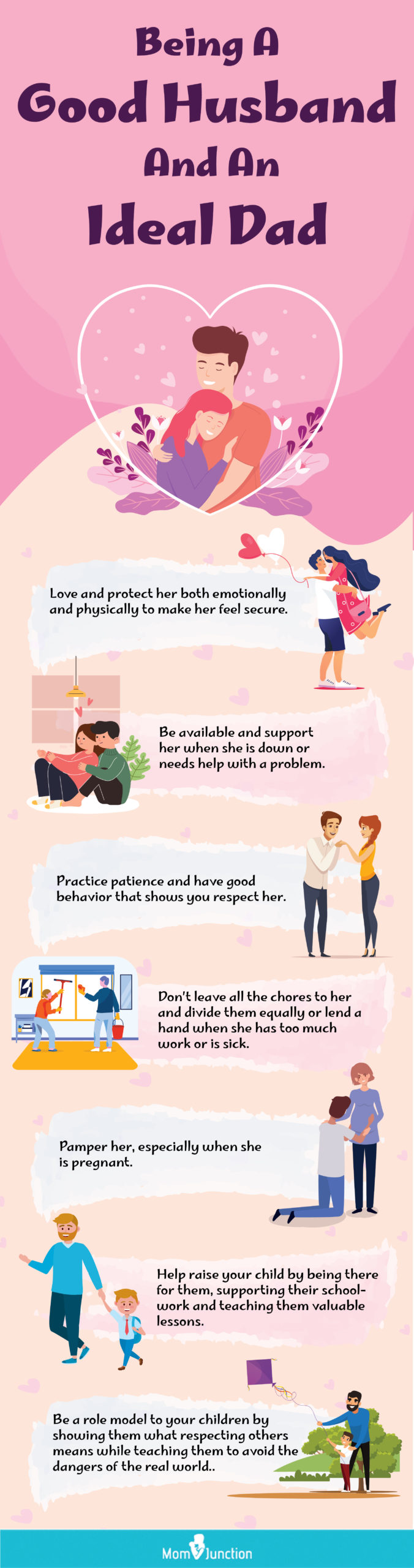 being a good husband (infographic)
