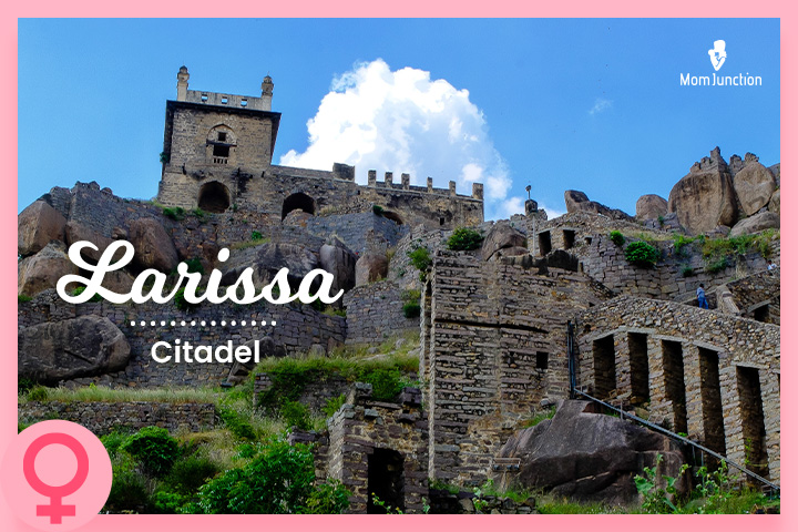 Larissa refers to citadel.