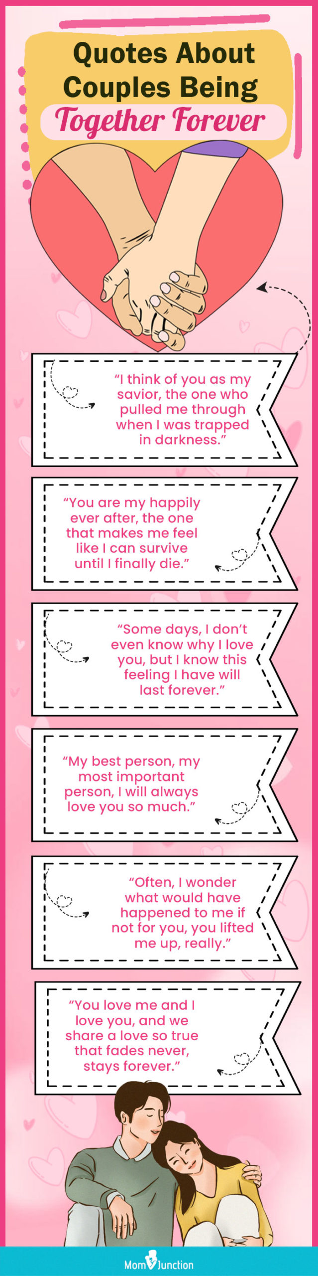 quotes about couples being together forever [infographic]