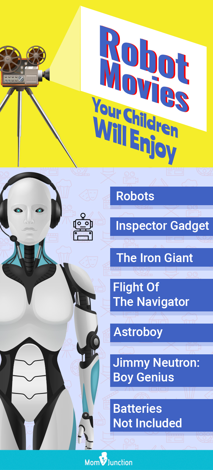 robot movies your children will enjoy [infographic]