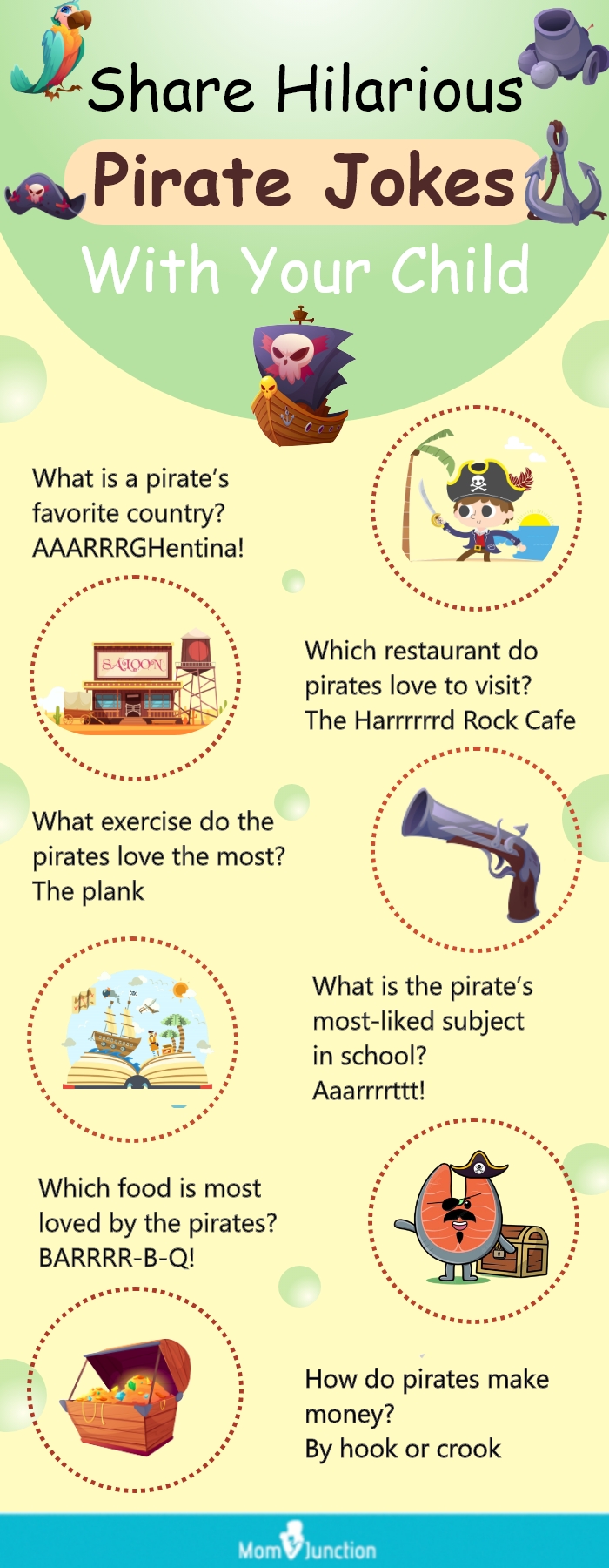 share hilarious pirate jokes with your child [infographic]