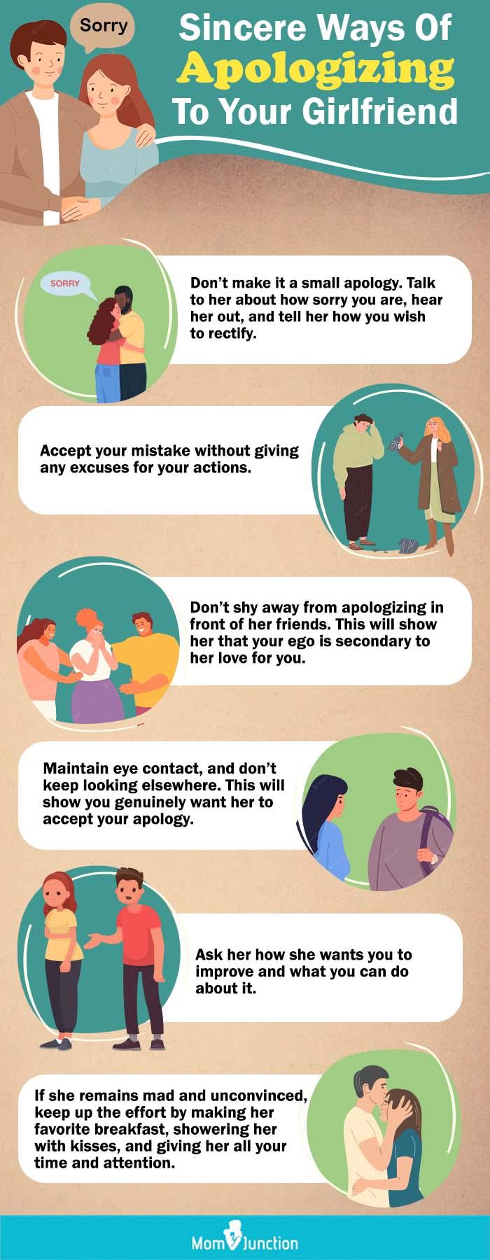 ways to apologize to girlfriend (infographic)