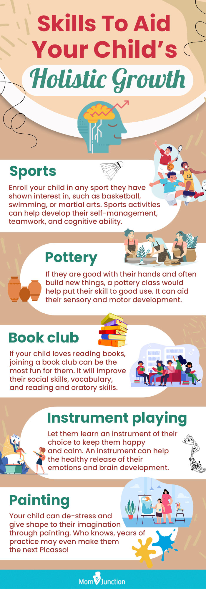 skills to aid your childs holistic growth [infographic]
