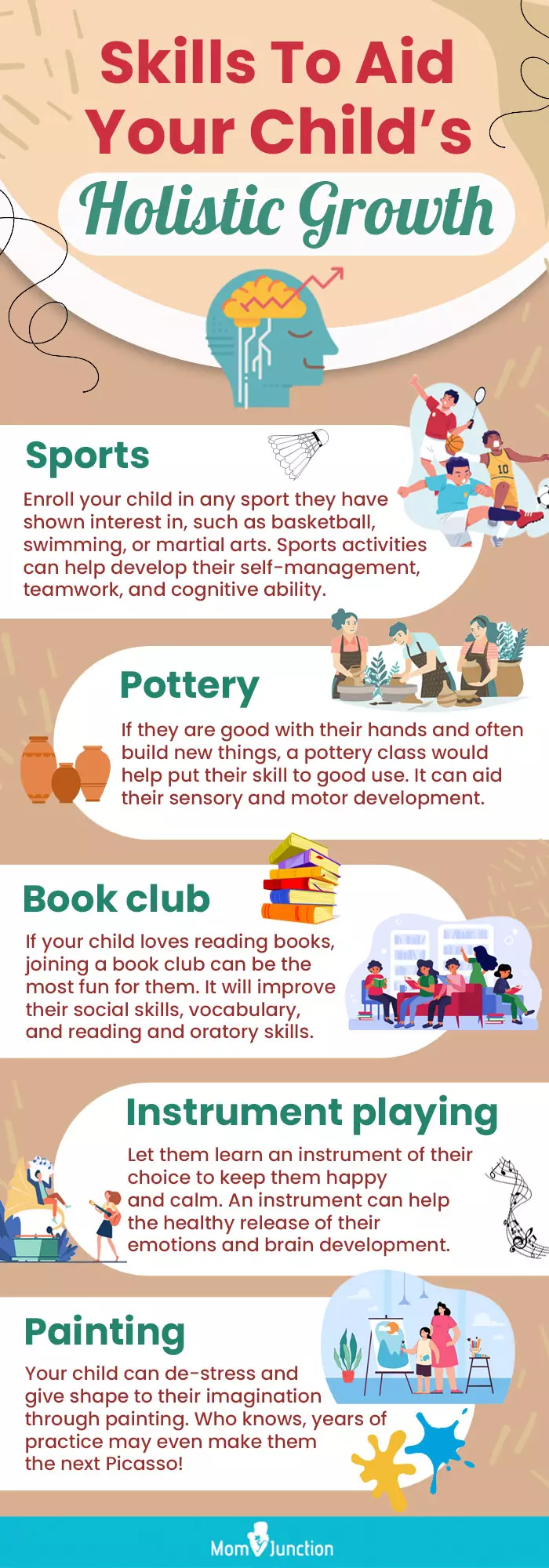 skills to aid your childs holistic growth (infographic)