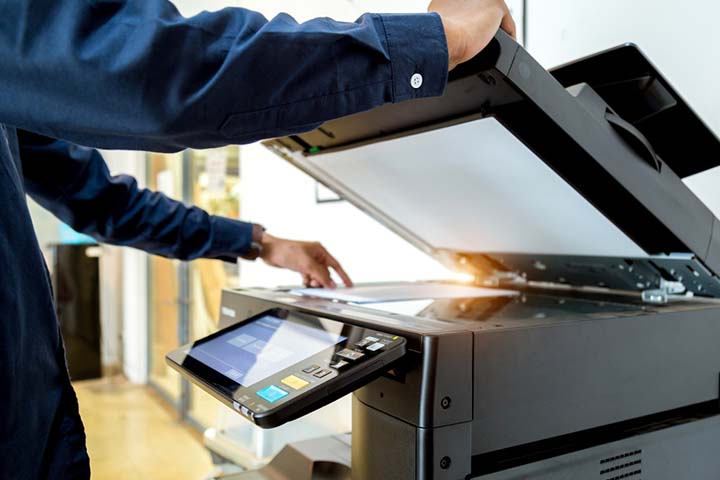 Static energy is used in photocopiers