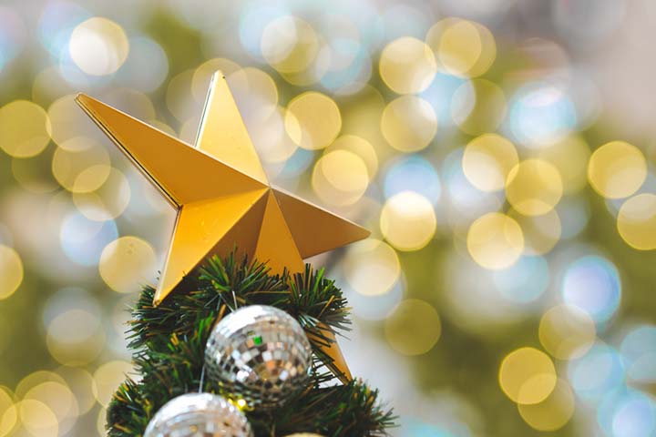 The brightest star on the Christmas tree, Christmas love messages