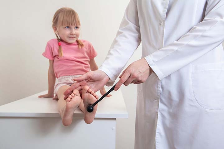 The presence of Babinski reflex after two years needs medical attention