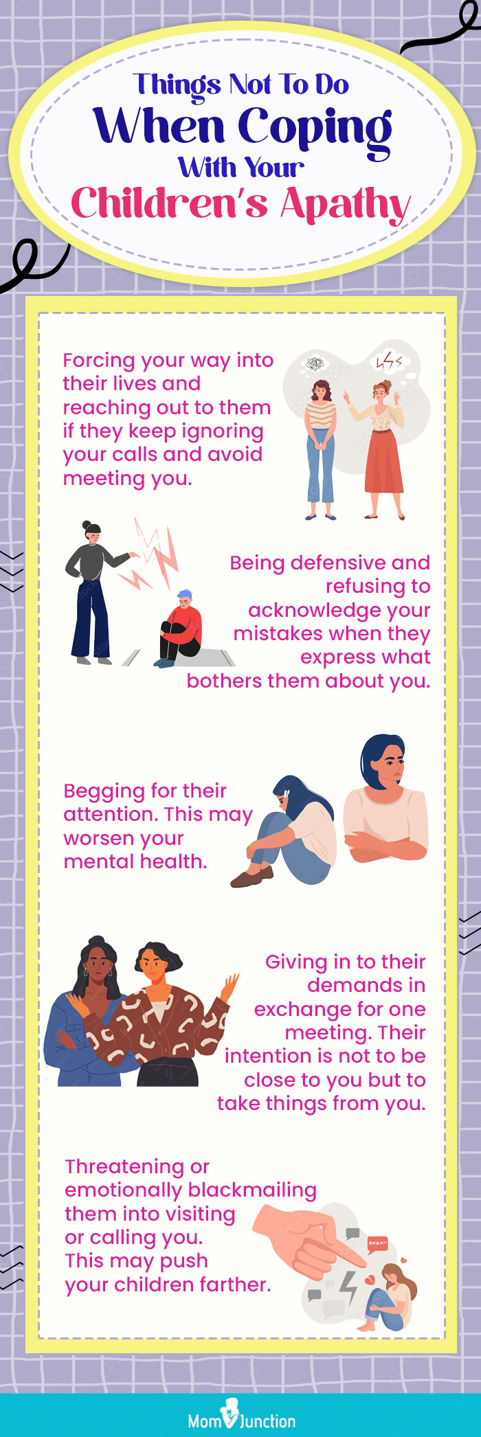 what not to do if your grown child ignores you [infographic]