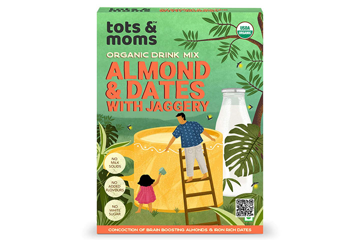 Tots & Moms Almond & Dates Health Drink