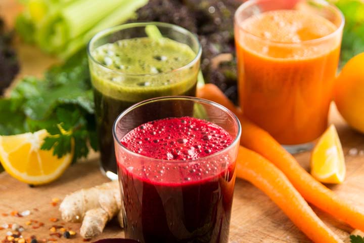 fruit and vegetable juices for babies provide benefits