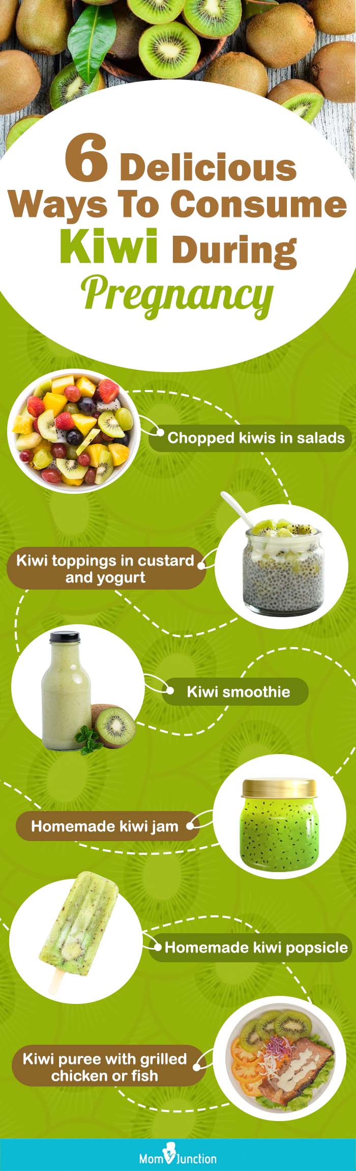 6 delicious ways to consume kiwi during pregnancy (infographic)