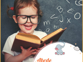 Abcde is composed of the first five letters of the English alphabets
