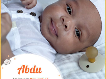 Abdu, a name that commands respect and admiration.