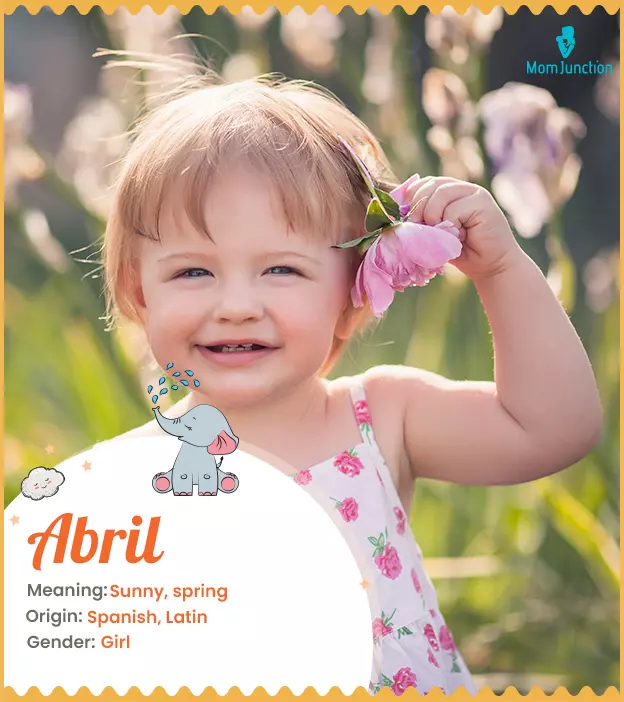 Abril, a baby girl n