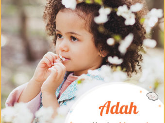 Adah, a sweet girl