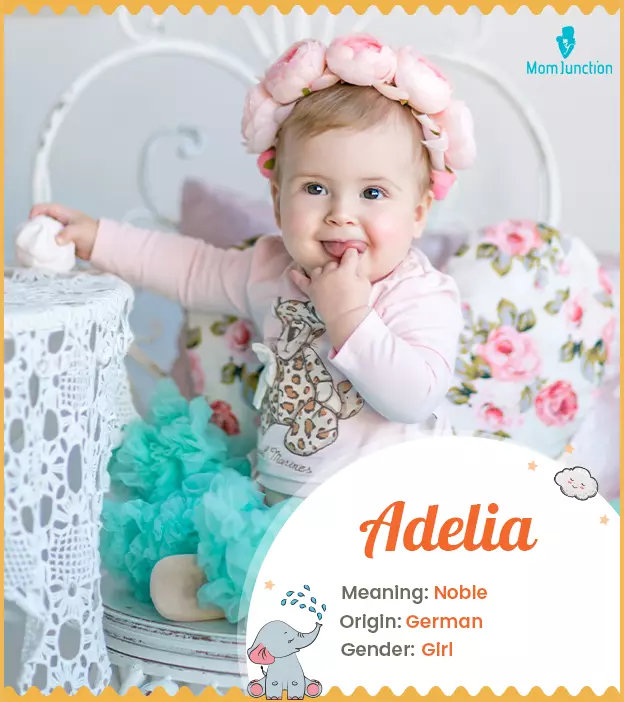A noble name with floral roots for your beautiful baby.