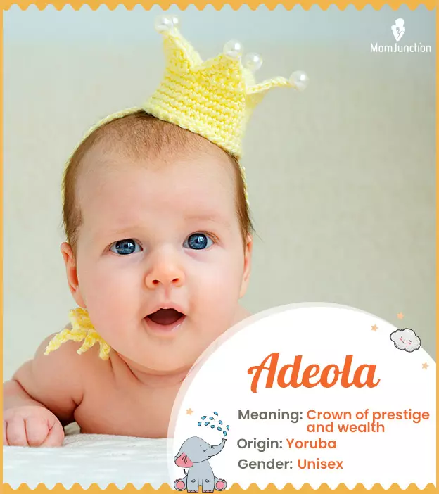 Adeola Name Meaning, Origin, History, And Popularity_image