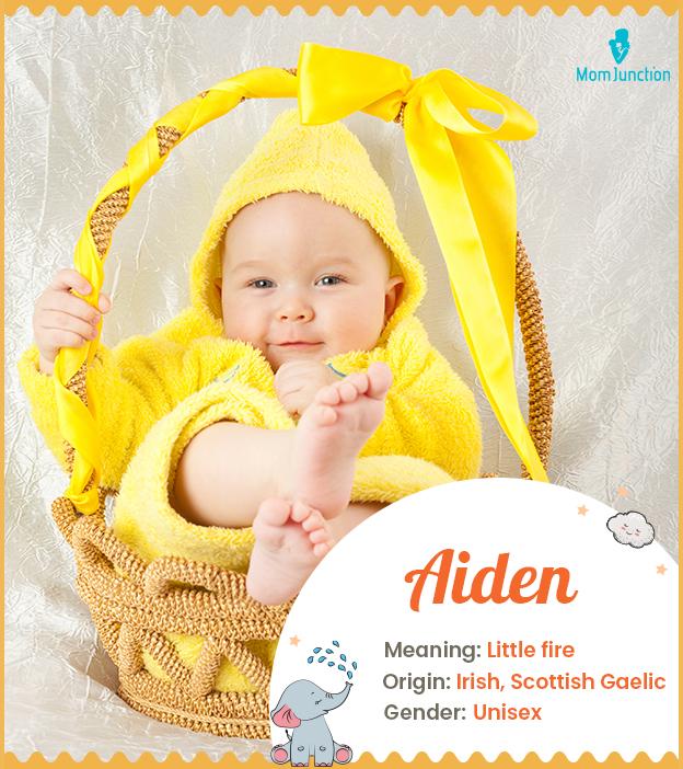 aiden: Name Meaning, Origin, History, And Popularity_image