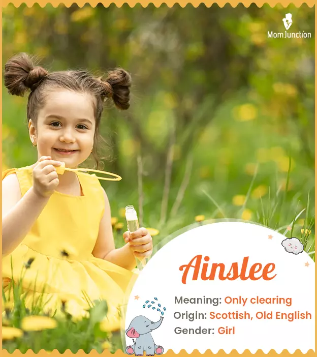 Ainslee Name Meaning, Origin, History, And Popularity_image