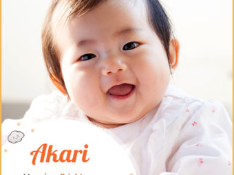 Akari, a bright baby name