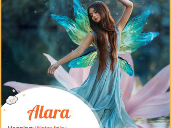 Alara, symbolic of a water fairy.