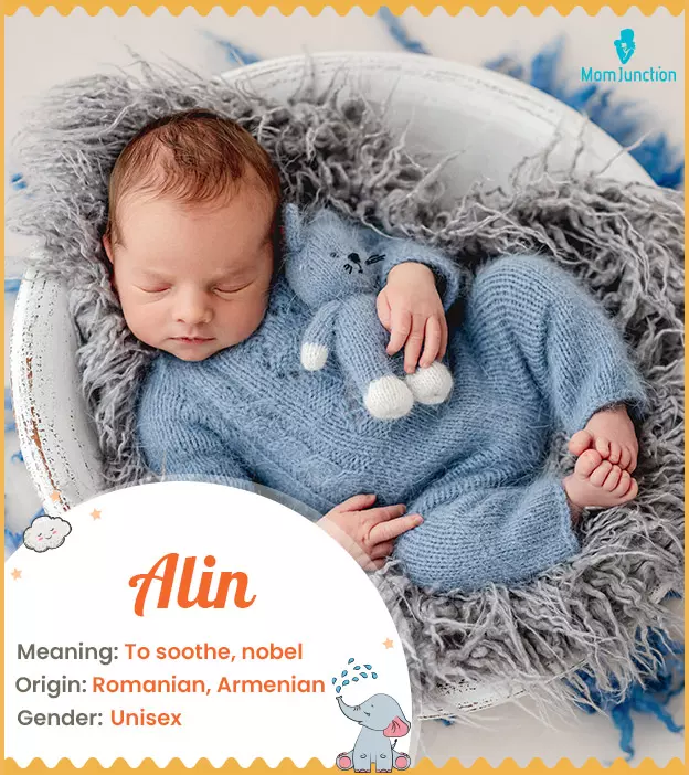 Alin is a boy name meaning noble or handsome