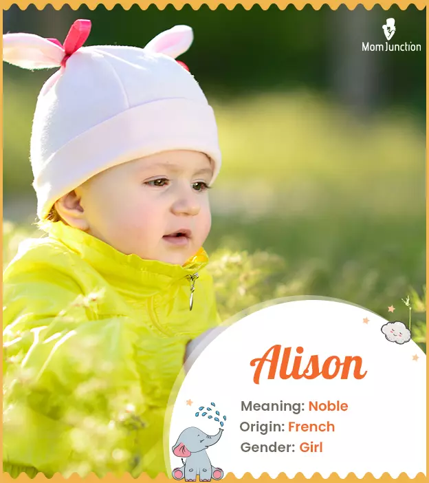 Alison Name Meaning, History, Origin And Popularity | MomJunction