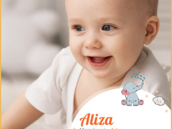 Aliza, a joyfully divine name