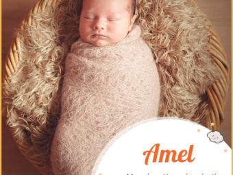 Amel, Arabic name meaning hope