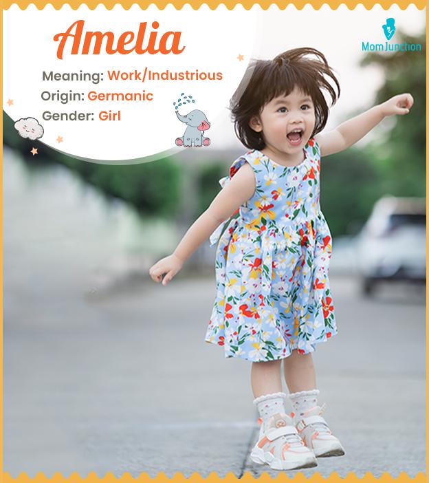 Amelia Name Meaning, Origin, History, And Popularity_image