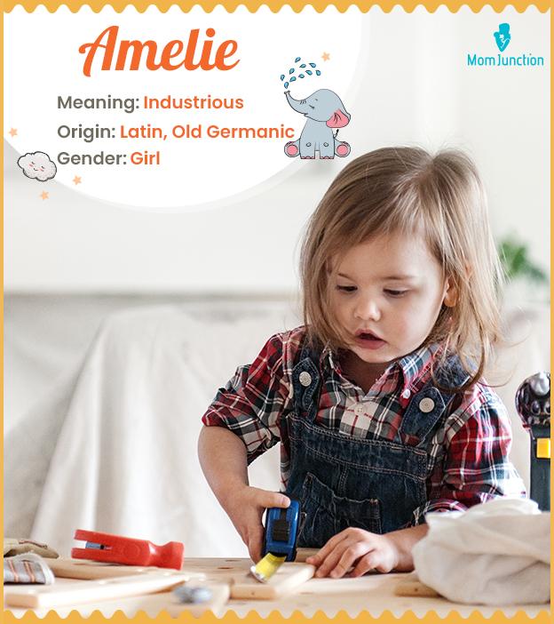 Amelie Name Meaning, Origin, History, And Popularity_image