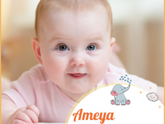 Ameya means pure and innocent