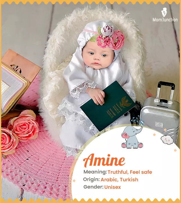 Amine Baby Name: Meaning, Origin, Popularity_image