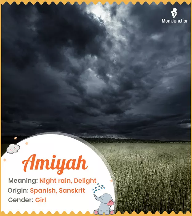 Amiyah, a melodious 