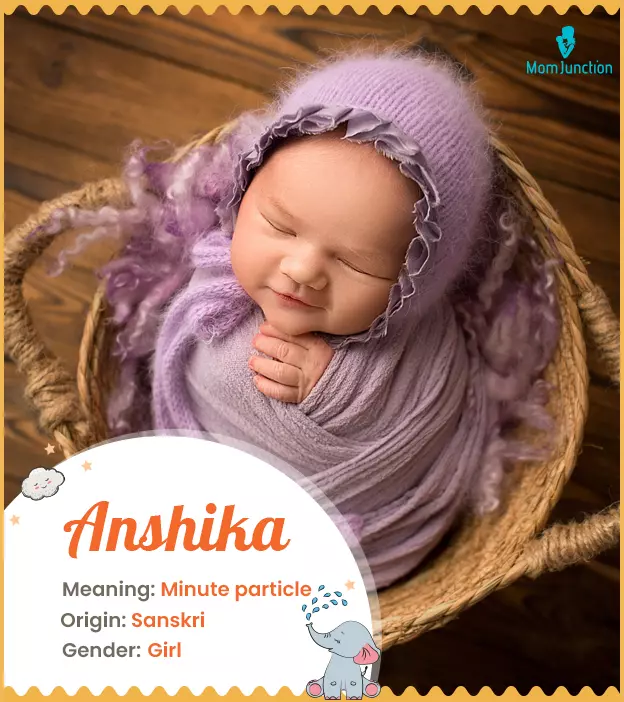 Anshika, a beautiful name for little girls.
