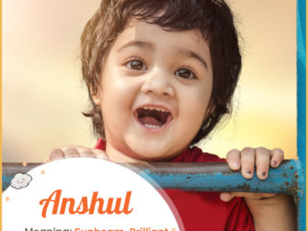 Anshul, meaning sunbeam