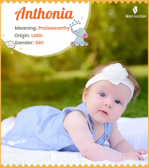 Anthonia Baby Name: Meaning, Origin, Popularity_image