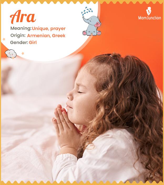 Ara Name Meaning, Origin, History, And Popularity_image