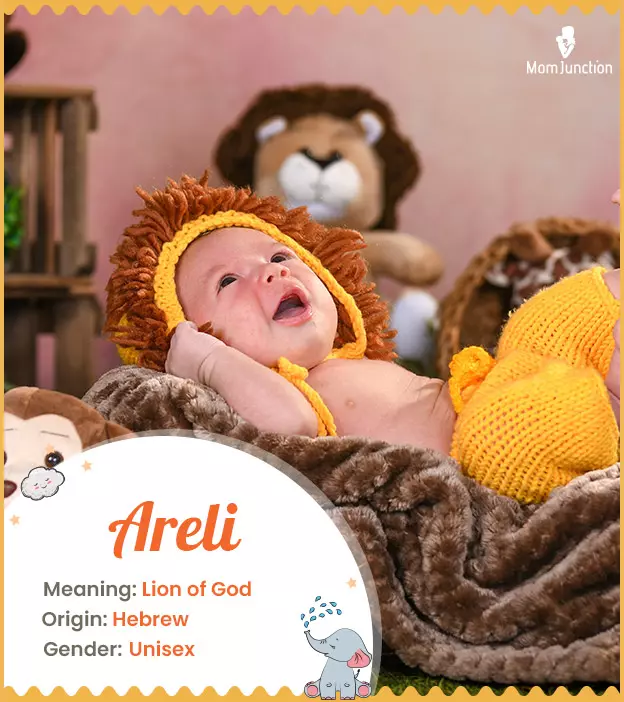 Ariel, a Hebrew name meaning Lion of God