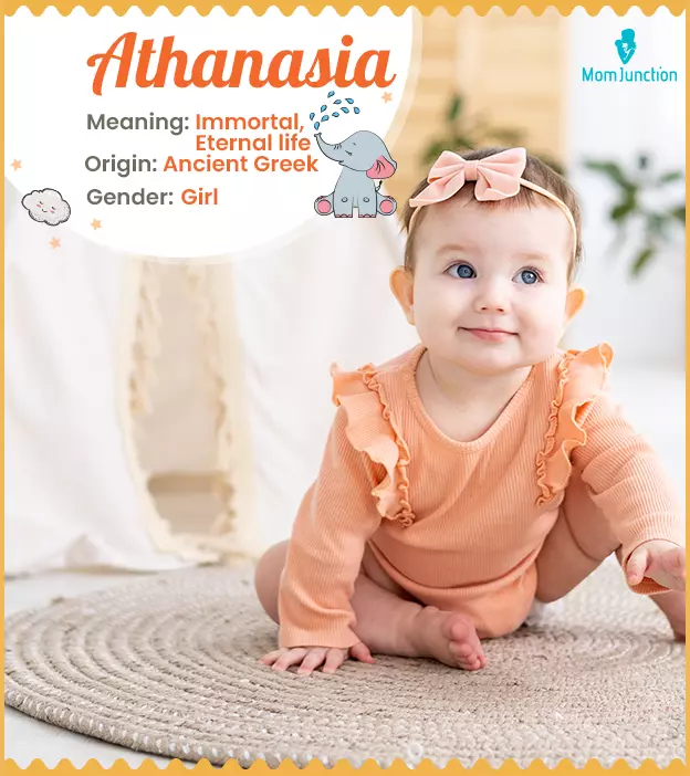 Athanasia Name Meaning, Origin, History, And Popularity_image