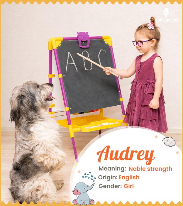 Audrey Name, Meaning, Origin, History, And Popularity_image