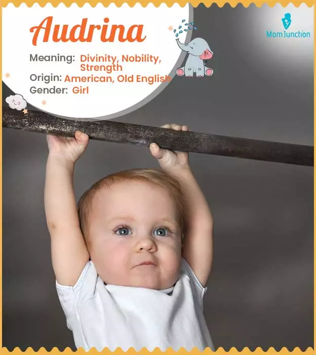 Audrina means noble 