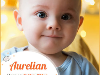 Aurelian, a golden name for boys