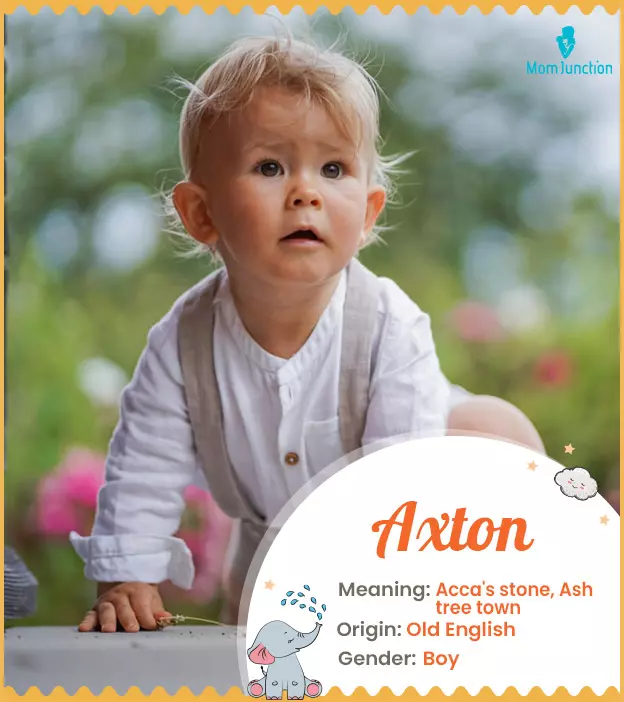 Axton is a robust choice for boys