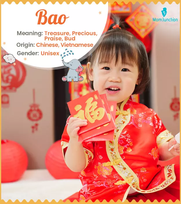 Bao, meaning treasur